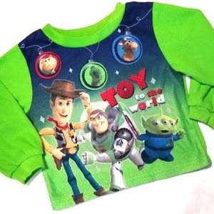 Disney Pixar Toy Story 3 Fleece Pajama Shirt 24M